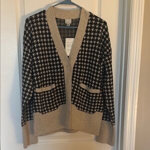A New Day Houndstooth Cardigan
